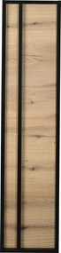 Piramida EURIDIKA OLIVA - FEKETE BETA fali Fürdőszoba - ÁLLÓSZEKRÉNY - 35 x 150 x 30 cm