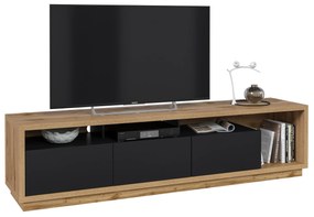 TV asztal/szekrény Celcey Typ 40 (wotan tölgy + fekete). 1108323