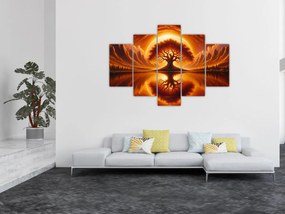 Kép – Fa a véres napban (150x105 cm)