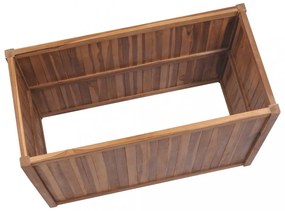 tömör tíkfa magaságyás 150 x 50 x 50 cm