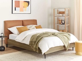 Franciaágy 140 cm Lubbka (szürke). 1080943