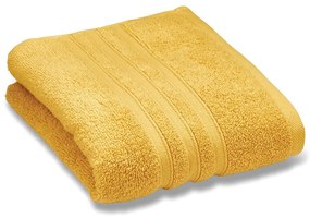 Sárga frottír pamut fürdőlepedő 90x140 cm Zero Twist – Catherine Lansfield