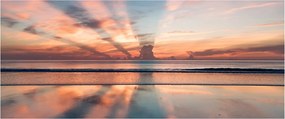 Nap sugarak képe Dayton Beach felett (120x50 cm)