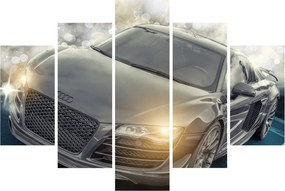 Audi autó képe - szürke (150x105 cm)