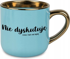 Bögre Nagy Kék Nem Vitatkozom Ajándék Feleség Férj Pár Házasság