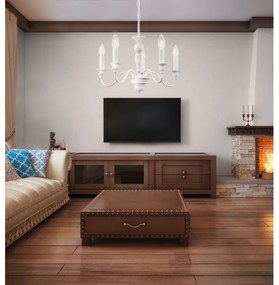 Eglo 49851 - Csillár CAPOSILE 5xE14/40W/230V