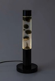 Rabalux 76027 Lavastic dekoratív lávás asztali LED lámpa, fekete