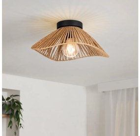 Eglo 44071 - Mennyezeti lámpa LAVISTER 1xE27/60W/230V barna