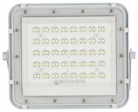 LED Kültéri napelemes reflektor LED/6W/3,2V IP65 6400K fehér + távirányító