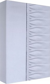 Pamut gumis lepedő 140x200 ezüst