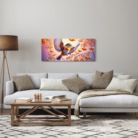 Kép - Madár berkenyével (120x50 cm)