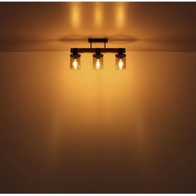 Globo 15555-3D -  Felületre szerelhető csillár LILA 3xE27/60W/230V