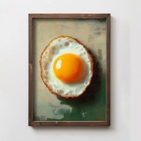 TUN032-L keretezett MDF falikép, 35 x 47 cm