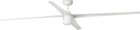 Faro Attos XL Led mennyezeti ventilátor, fehér, DC motor, XXL, távirányítóval