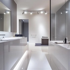 Brilagi - Fürdőszobai spotlámpa SELE 6xGU10/30W/230V IP44 fényezett króm