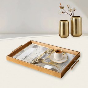 Üveg tálca, 38×24 cm – TPEA9944