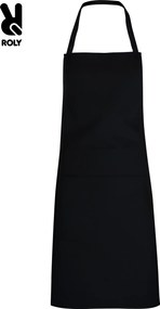 Konyhai kötény Gasztronómia Horeca Twill Roly Ramsay Fekete