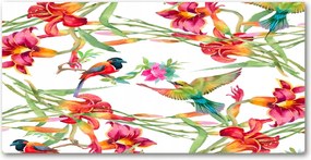 Fotó-üvegkép Egzotikus madarak 140x70