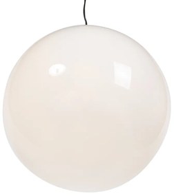 Skandináv lógólámpa opál üvegből 50 cm - Ball 50