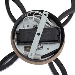 Mennyezeti lámpa fa LED-del 3 lépésben szabályozható 4-lámpás - Navara