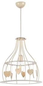 ONLI - Csillár zsinóron LEONILDE 1xE27/15W/230V bézs