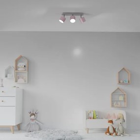 Spotlámpa DIXIE 3xGX53/11W/230V rózsaszín