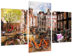 Kép - Amsterdam (90x60 cm)