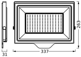 Ledvance - LED Kültéri reflektor FLOODLIGHT ESSENTIAL LED/150W/230V IP65