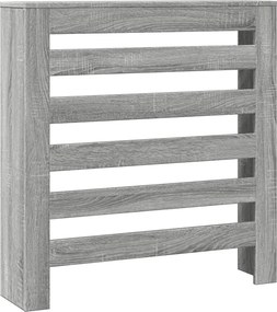 vidaXL szürke sonoma szerelt fa radiátorburkolat 78 x 20 x 82 cm