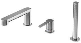 Ravak X070142 - PURI 3-lyukú kádcsaptelep, fényes króm