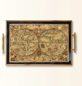 Üveg tálca, 38×24 cm – TPA9867