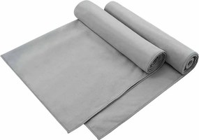 vidaXL Kültéri Szék Törölközők 2 pcs Sötétszürke 130 x 60 cm