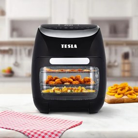 TESLA Electronics AirCook - Többfunkciós digitális forró levegős sütő 11 l 2000W/230V