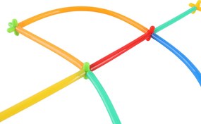 Kreatív építőpálca készlet 1200 db