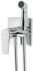 Novaservis Metalia 58 bidé csaptelep vakolat alatti résszel együtt króm 58211.0