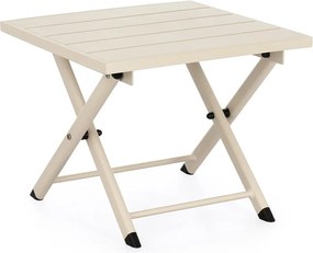 Alumínium kerti dohányzóasztal 43x44 cm Taylor – Bizzotto