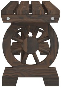 tömör fenyőfa kerti pad 115 cm