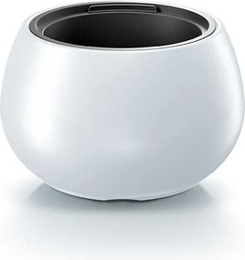 Heos DBHEK440-S449 fehér kerti virágtartó ovális betéttel