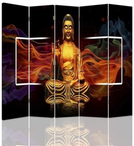 Gario Paraván Tüzes Buddha Méret: 180 x 170 cm, Kivitelezés: Klasszikus paraván