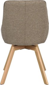 Bézs étkezőszék szett 2 db-os Alison – Rowico