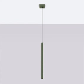 Sollux SL.1518 - Csillár zsinóron PASTELO 1xG9/8W/230V zöld