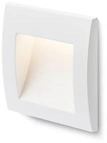 RENDL R12533 GORDIQ LED kültéri lámpa, falba süllyesztett IP65 fehér