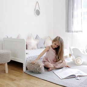 WO 2az1-ben Classic Cot Bed kiságy 140x70 Tároló fiók: Tároló fiók nélkül