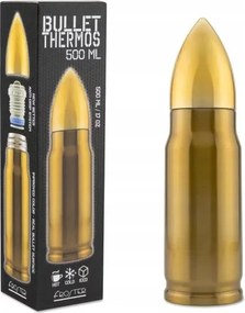 Termosz Froster Bullet Brass patron 500 ml Ajándék