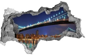 3d lyuk fal dekoráció Manhattan new york city nd-b-24236764