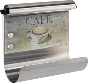 Café mágneses fólia/papírtörlő tartó - Wenko