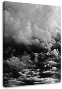 Kép Fekete felhok Méret: 80 x 120 cm, Kivitelezés: Vászonkép