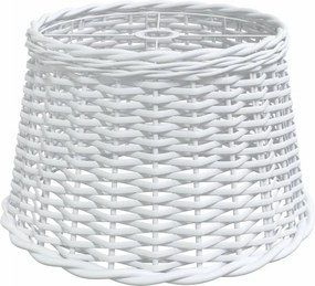 vidaXL fehér fonott mennyezeti lámpaernyő Ø45 x 28 cm