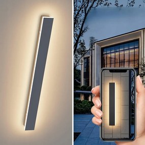 Led Homlokzati Fali Lámpa Kerti Fali Lámpa 20W 60cm kültéri IP65