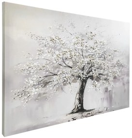 Kép kézzel festett részletekkel 70x100 cm White Tree – Styler